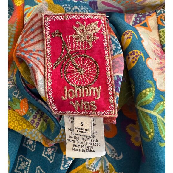 Johnny Was Lapham Ryder Reversible Coat Size Small - Picture 13 of 16